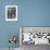 Children Playing in a Toy Made by Charles Eames-Allan Grant-Framed Photographic Print displayed on a wall