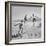 Children Playing in the Desert Sand-Nat Farbman-Framed Photographic Print