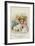 Children Playing with Large Dog-null-Framed Giclee Print