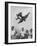 Children Playing with Various Flying Toys-Ralph Crane-Framed Photographic Print