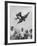 Children Playing with Various Flying Toys-Ralph Crane-Framed Photographic Print