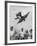 Children Playing with Various Flying Toys-Ralph Crane-Framed Photographic Print