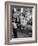 Children Reciting the Pledge of Allegiance as a Boy Holds the Us Flag in their Classroom-Bernard Hoffman-Framed Photographic Print