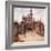 Children Running Through Gate of Sleeping Beauty's Castle at Walt Disney's Theme Park, Disneyland-Allan Grant-Framed Photographic Print