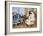Children's Afternoon at Wargemont, 1884-Pierre-Auguste Renoir-Framed Giclee Print
