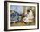 Children's Afternoon at Wargemont-Pierre-Auguste Renoir-Framed Art Print