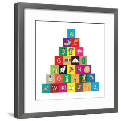 alphabet building blocks
