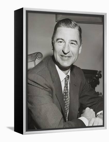Children's Author and Illustrator, Ted Geisel, Better known by His Pseudonym, Dr. Seuss-null-Framed Stretched Canvas