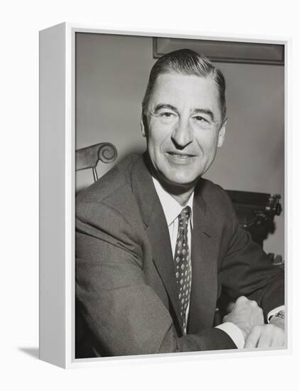 Children's Author and Illustrator, Ted Geisel, Better known by His Pseudonym, Dr. Seuss-null-Framed Stretched Canvas