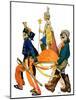 "Children's Circus Parade,"May 18, 1929-Lawrence Toney-Mounted Giclee Print