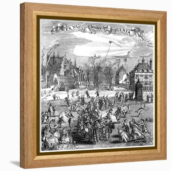 Children's Games, 1882-null-Framed Premier Image Canvas