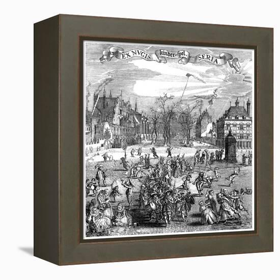 Children's Games, 1882-null-Framed Premier Image Canvas