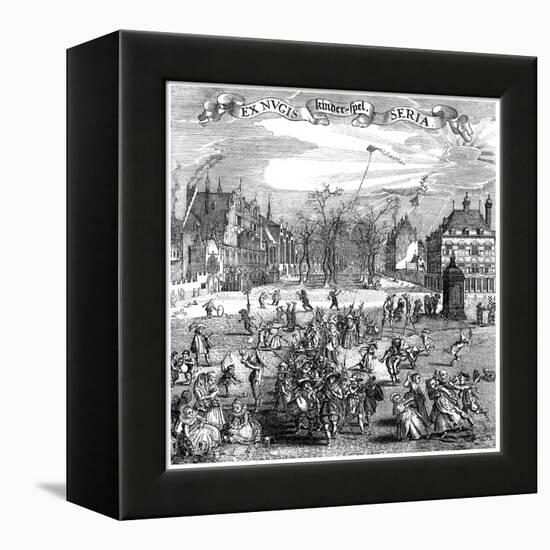 Children's Games, 1882-null-Framed Premier Image Canvas