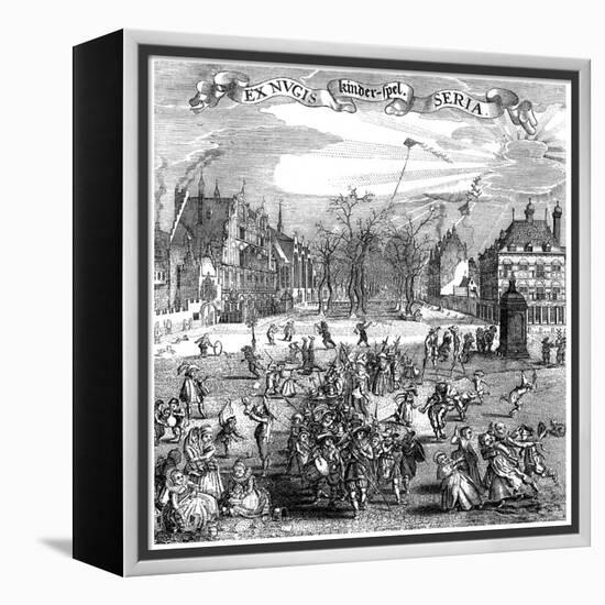 Children's Games, 1882-null-Framed Premier Image Canvas