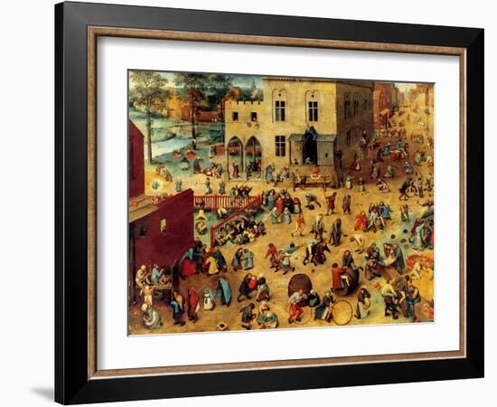 Children's Games Complete-Pieter Breughel the Elder-Framed Art Print