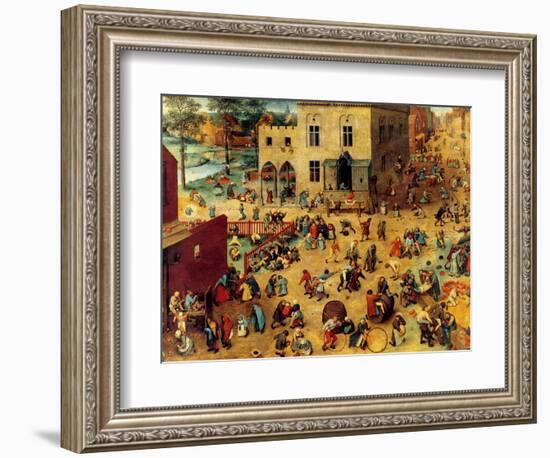 Children's Games Complete-Pieter Breughel the Elder-Framed Art Print