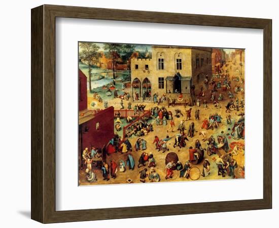 Children's Games Complete-Pieter Breughel the Elder-Framed Art Print