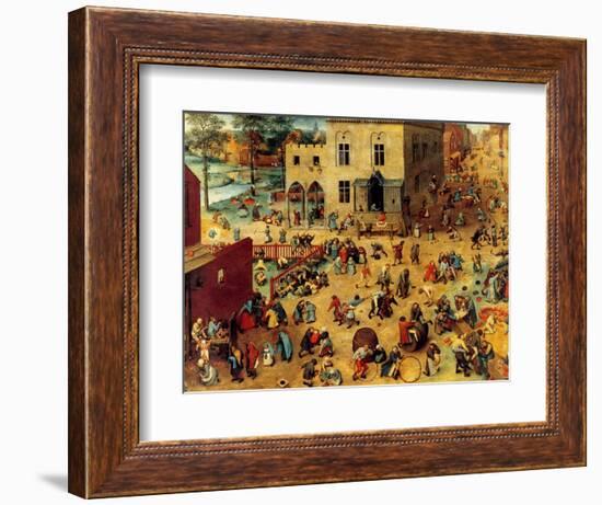 Children's Games Complete-Pieter Breughel the Elder-Framed Art Print