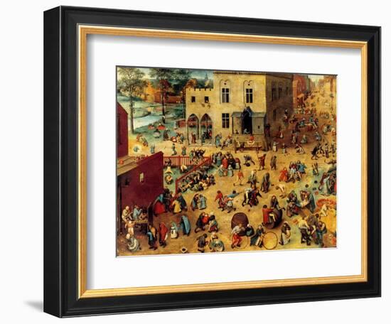 Children's Games Complete-Pieter Breughel the Elder-Framed Art Print