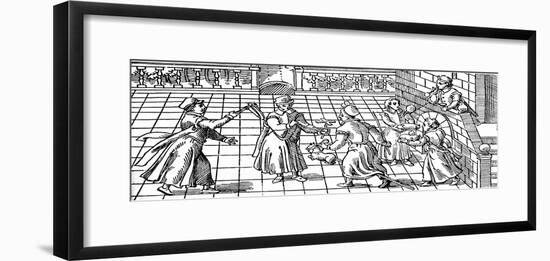 Children's Games in the 16th Century-null-Framed Giclee Print