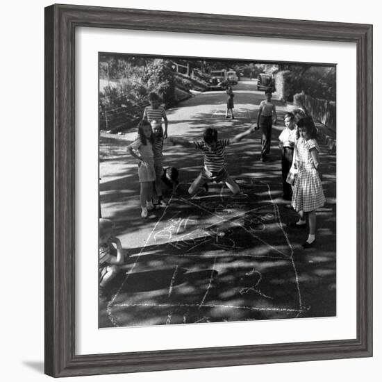 Children's Games-Ralph Morse-Framed Photographic Print