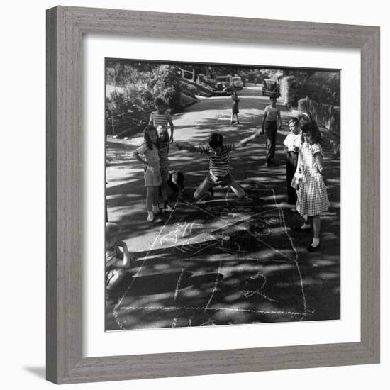 Children's Games-Ralph Morse-Framed Photographic Print