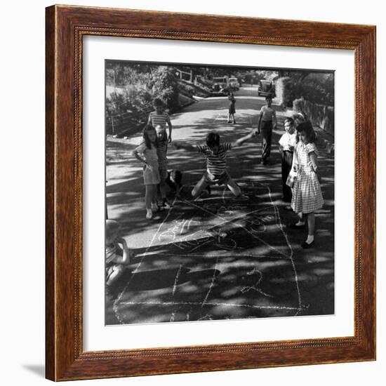 Children's Games-Ralph Morse-Framed Photographic Print