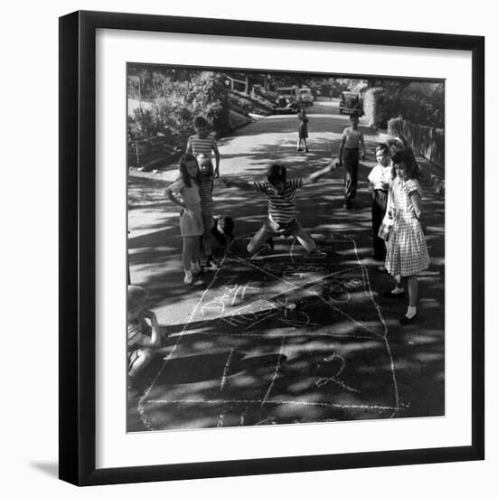 Children's Games-Ralph Morse-Framed Photographic Print