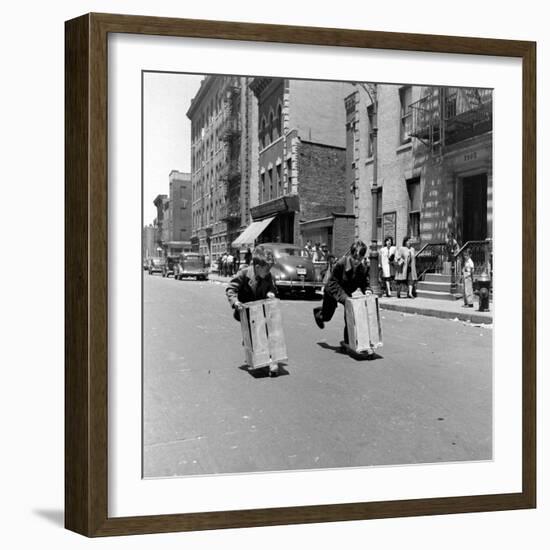 Children's Games-Ralph Morse-Framed Photographic Print