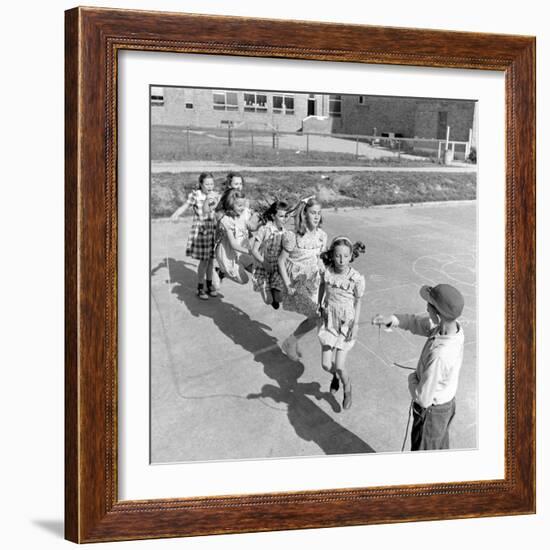 Children's Games-Ralph Morse-Framed Photographic Print