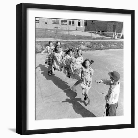 Children's Games-Ralph Morse-Framed Photographic Print