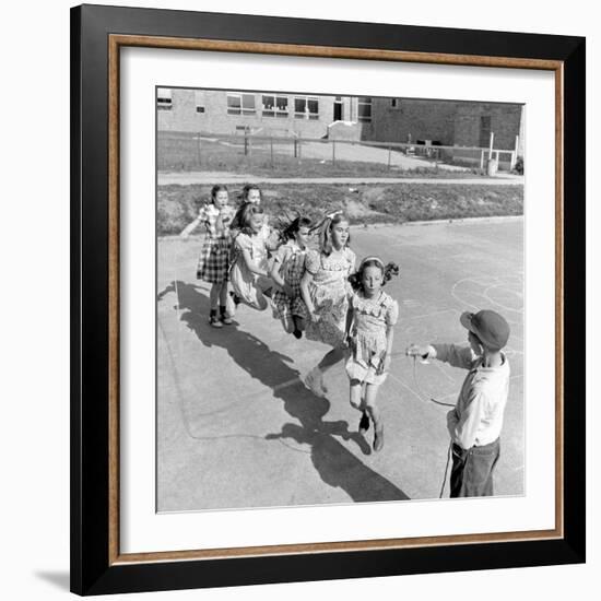 Children's Games-Ralph Morse-Framed Photographic Print