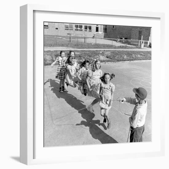 Children's Games-Ralph Morse-Framed Photographic Print