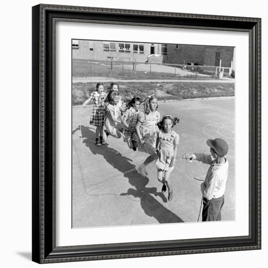 Children's Games-Ralph Morse-Framed Photographic Print