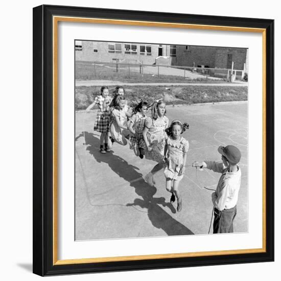 Children's Games-Ralph Morse-Framed Photographic Print