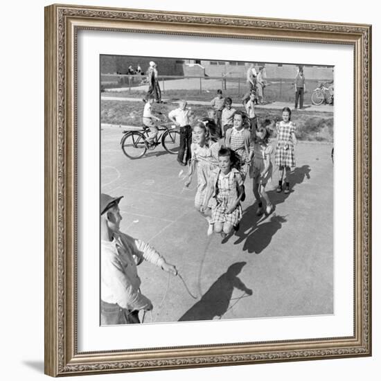 Children's Games-Ralph Morse-Framed Photographic Print