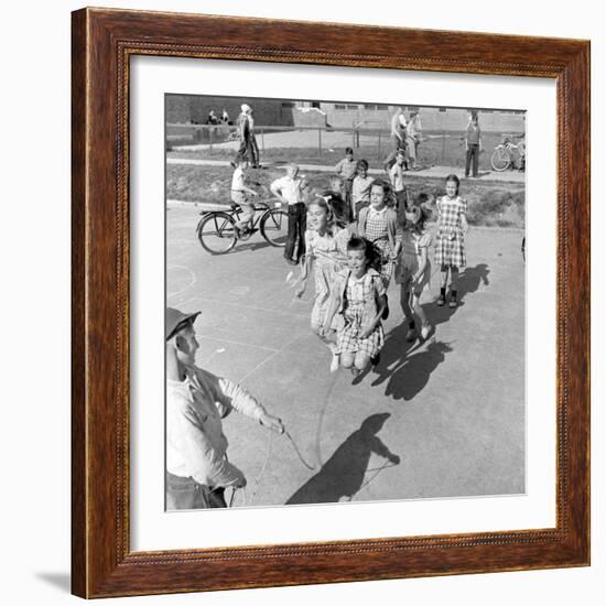 Children's Games-Ralph Morse-Framed Photographic Print