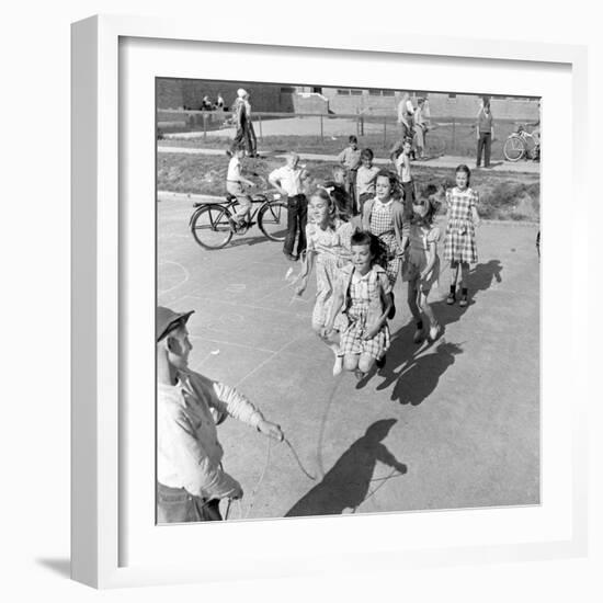 Children's Games-Ralph Morse-Framed Photographic Print