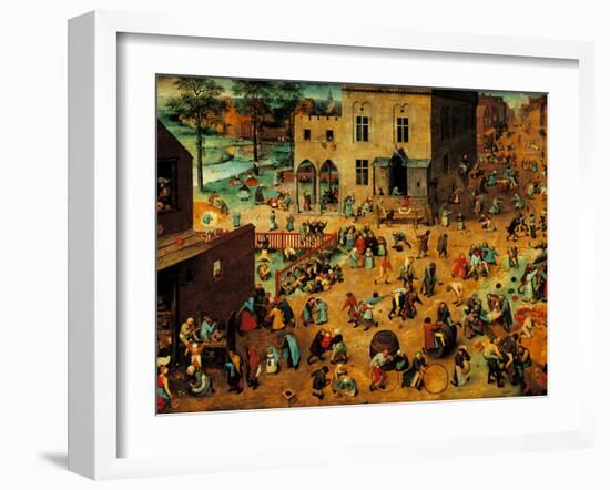 Children's Games-null-Framed Giclee Print