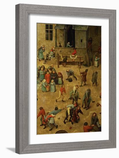 Children's Games-Pieter Bruegel the Elder-Framed Giclee Print