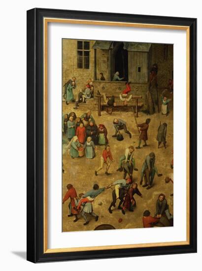 Children's Games-Pieter Bruegel the Elder-Framed Giclee Print