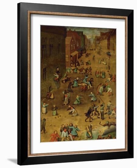 Children's Games-Pieter Bruegel the Elder-Framed Giclee Print