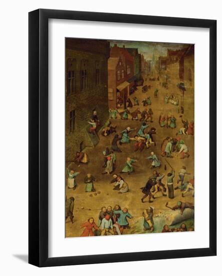 Children's Games-Pieter Bruegel the Elder-Framed Giclee Print