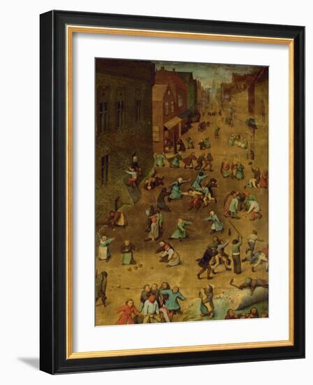 Children's Games-Pieter Bruegel the Elder-Framed Giclee Print