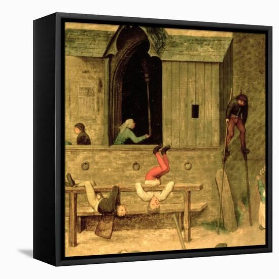 Children's Games-Pieter Bruegel the Elder-Framed Premier Image Canvas