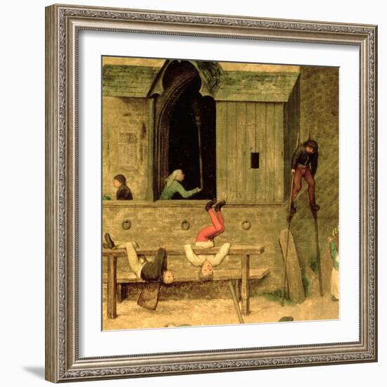 Children's Games-Pieter Bruegel the Elder-Framed Giclee Print