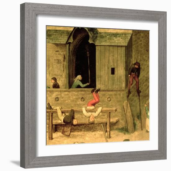 Children's Games-Pieter Bruegel the Elder-Framed Giclee Print