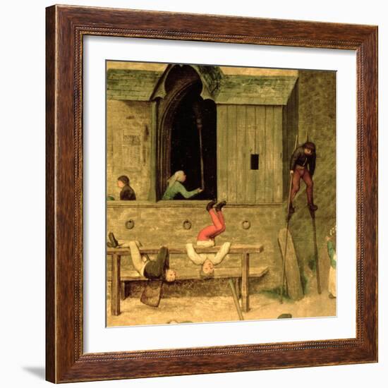 Children's Games-Pieter Bruegel the Elder-Framed Giclee Print