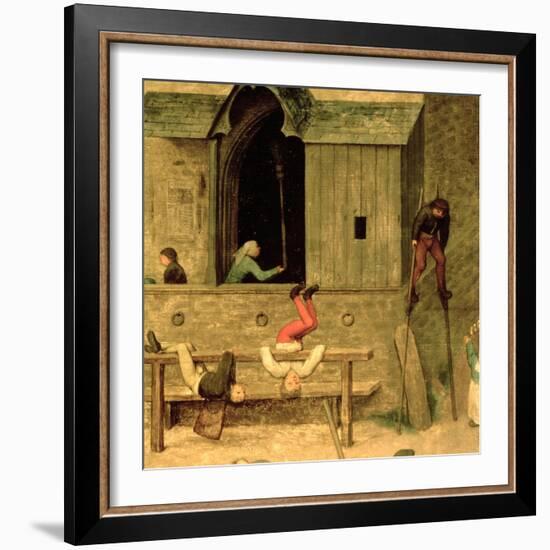 Children's Games-Pieter Bruegel the Elder-Framed Giclee Print