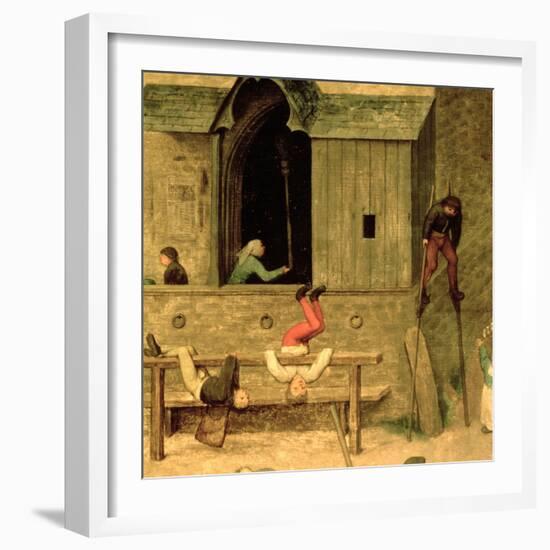 Children's Games-Pieter Bruegel the Elder-Framed Giclee Print